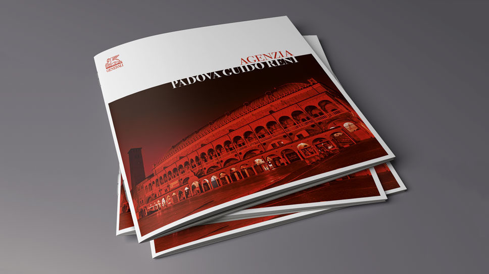 Creazione brochure aziendale a Padova, per Generali Italia